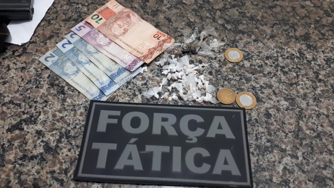 Apreensões feitas pela Força Tática de Altos.