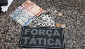 Apreensões feitas pela Força Tática de Altos.