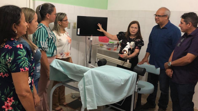 A entrega do consultório médico foi realizada no Dia Internacional da Mulher.