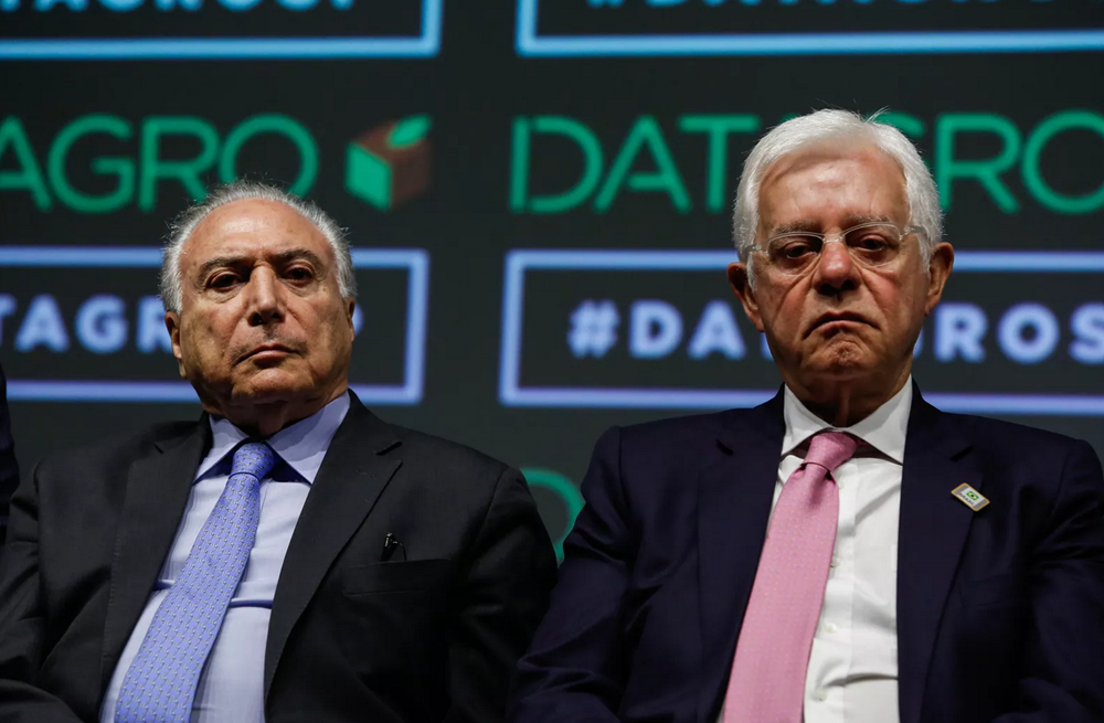 Michel Temer e Moreira Franco.