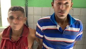 Sérgio Vinícius e Emerson Carvalho foram presos em flagrante.