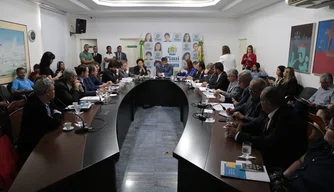 Reunião do Conselho Gestor de PPPs.