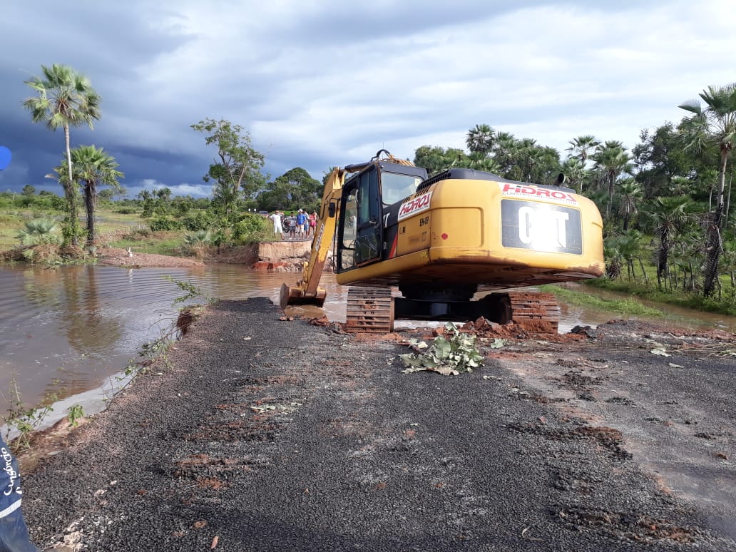 Recuperação do Trecho rompido