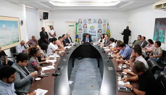 Aconteceu uma reunião nesta segunda-feira (1º).