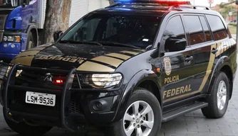 Viatura da Polícia Federal.