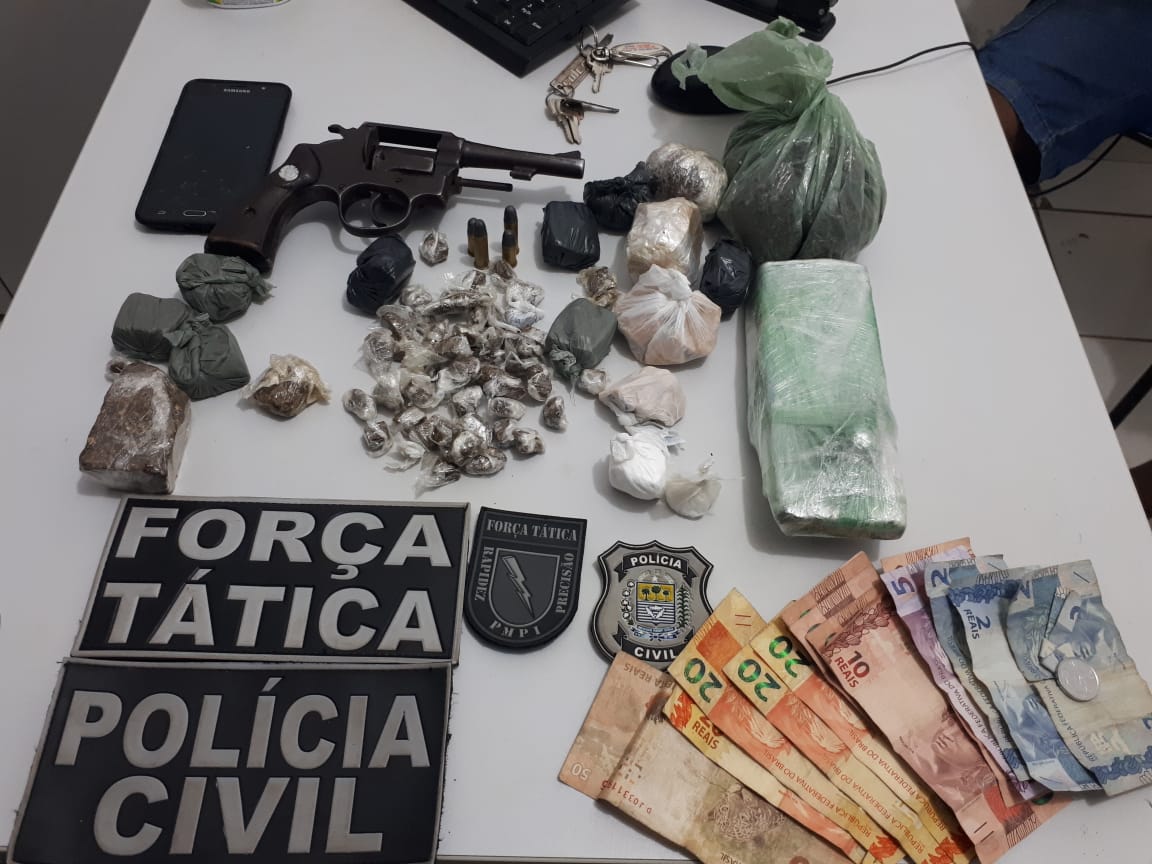 Apreensão feita em casa escondida em Beneditino.