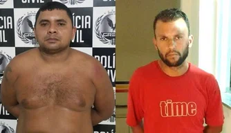 Marcelo Negão e Raimundo estão foragidos e sãos suspeitos de integrar quadrilha.