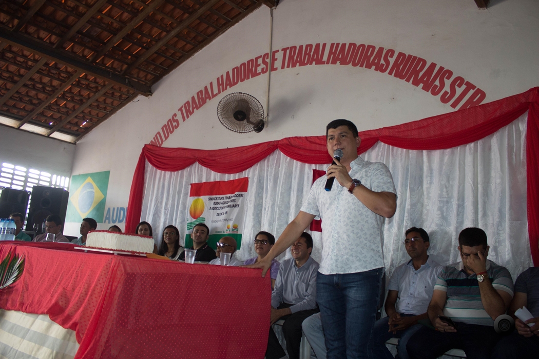 O prefeito de Cocal, Rubens Vieira (PSDB), esteve presente na comemoração.