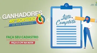 Divulgada lista de premiados da 45º Nota Piauiense