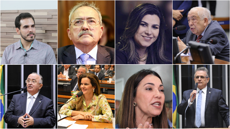 Deputados piauienses que votaram a favor da reforma da Previdência.