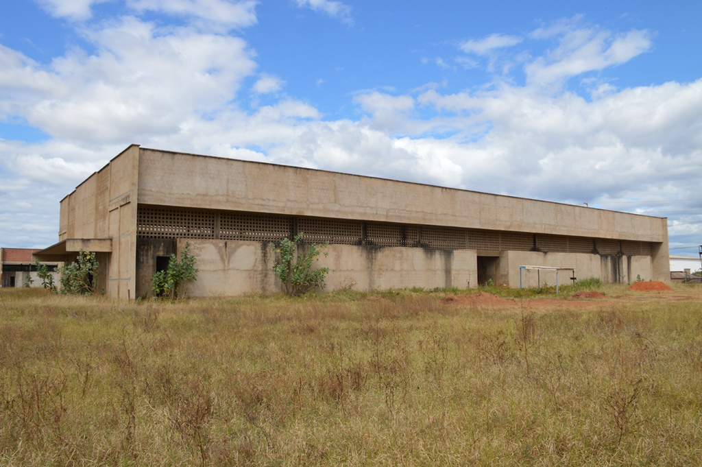 Obra de construção do Mercado do Produtor de Picos.