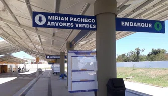 Terminal de Integração do bairro Santa Lia, zona Leste de Teresina.