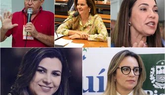 Deputados piauienses que assinaram o requerimento para criação da CPI da Lava Jato.