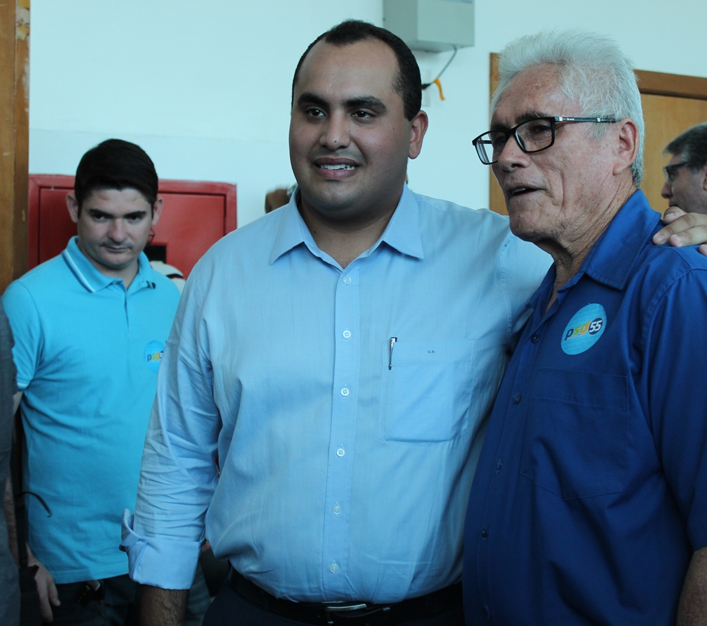 Deputado Georgiano Neto durante evento do PSD em Teresina.