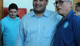 Deputado Georgiano Neto durante evento do PSD em Teresina.