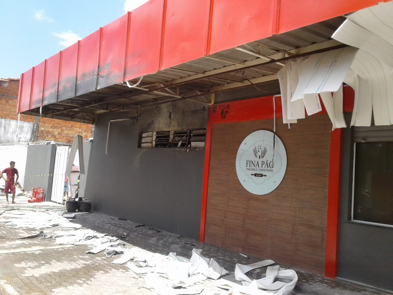 A padaria fica localizada no bairro Satélite