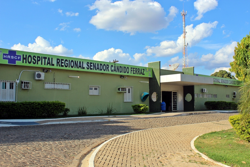 Hospital Regional Senador Cândido Ferraz, em São Raimundo Nonato.