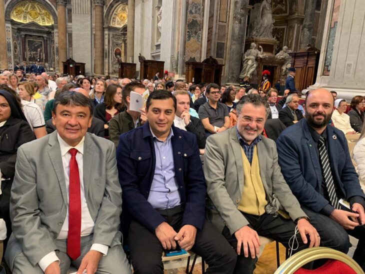 Governador Wellington Dias participou de cerimônia do Vaticano