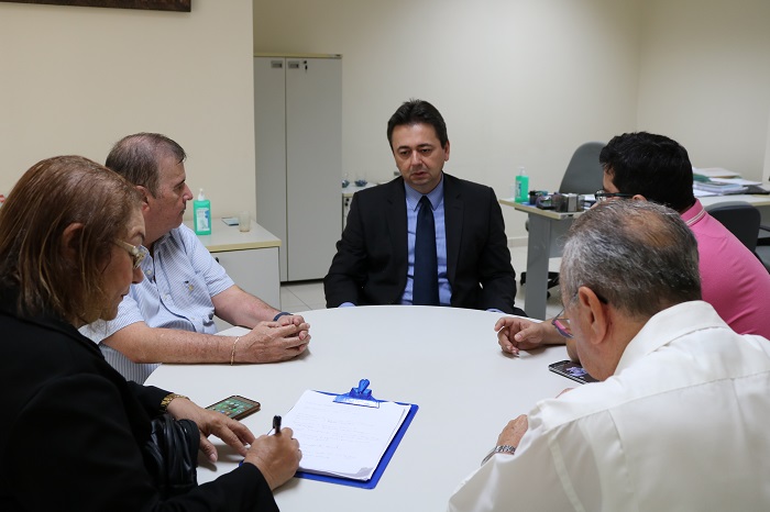 MP se reúne com equipe do HGV para realizar inspeção no hospital.