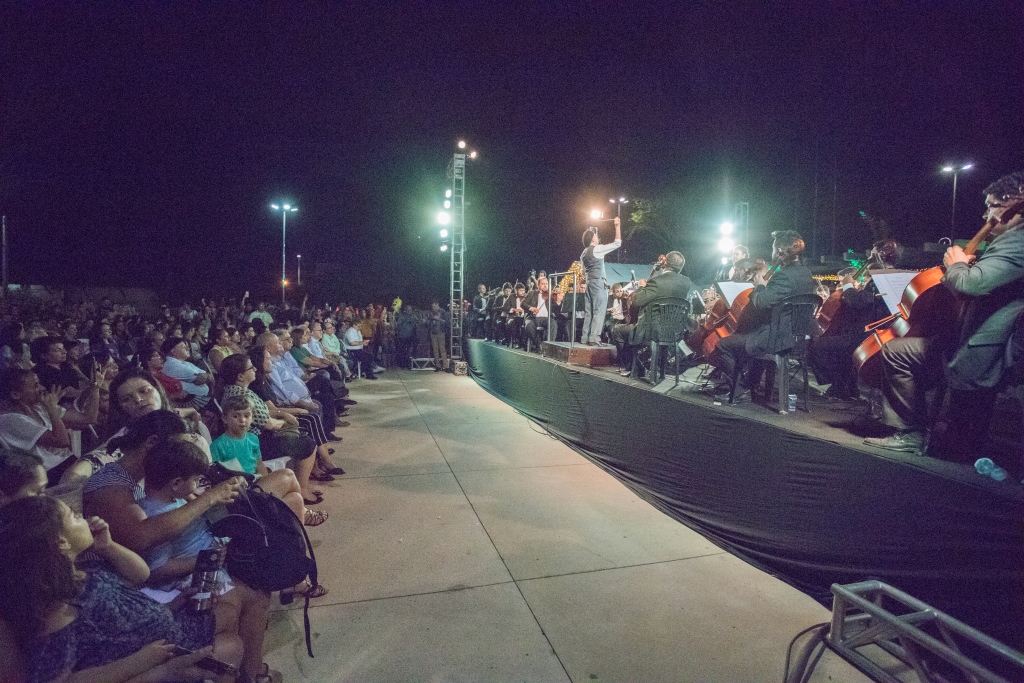 Concerto da Orquestra Sinfônica de Teresina no Parque da Cidadania