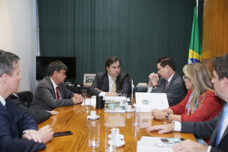 Reunião do Governador e Maia