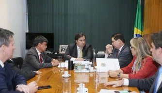 Reunião do Governador e Maia