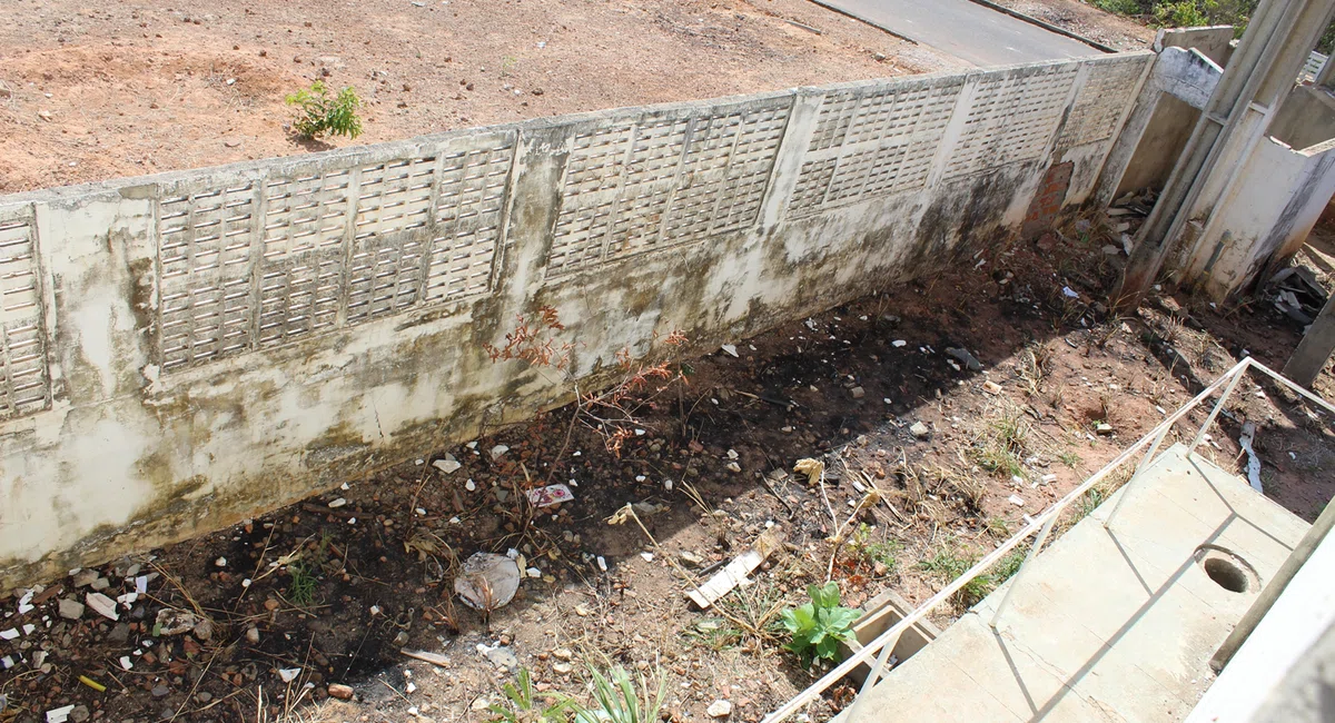 Prédio do Centro Cultural Raimundo Pereira, no Residencial Jacinta Andrade.