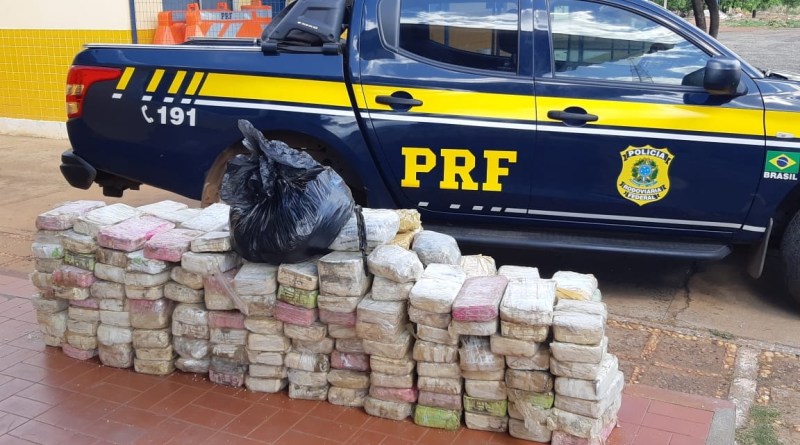 PRF apreende drogas avaliadas em R$ 6 milhões na BR-316