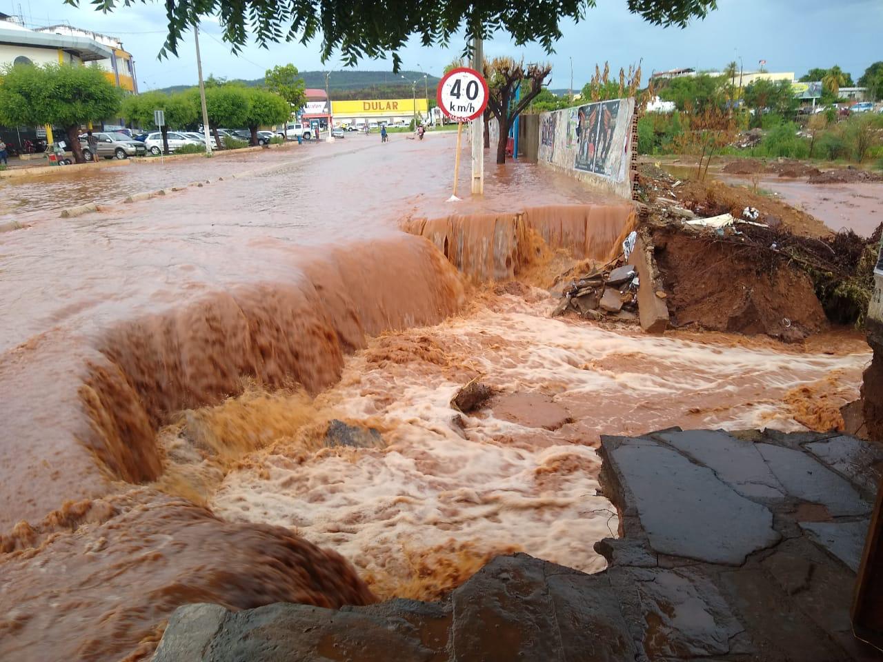 Chuva causou prejuízos