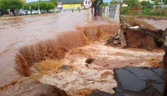 Chuva causou prejuízos