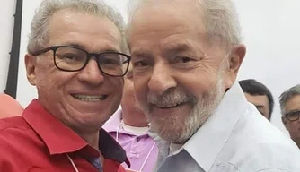 Lula e Assis.