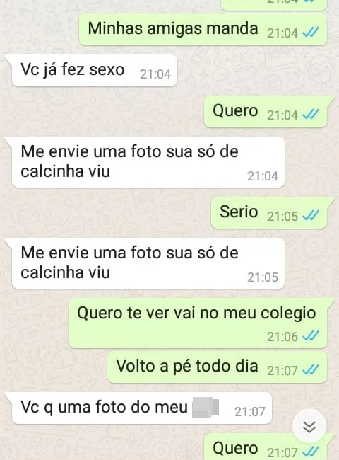 Homem de 32 anos é acusado de assediar sexualmente criança de 7 anos.