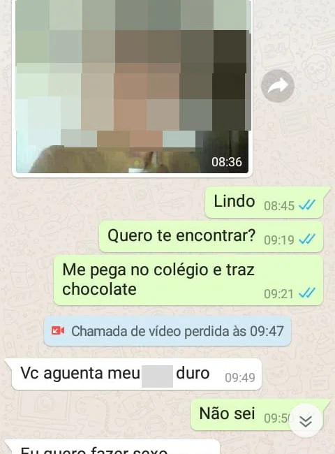 Homem de 32 anos é acusado de assediar sexualmente criança de 7 anos.