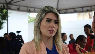 Delegada Anamelka Cadena compareceu ao evento do PL.