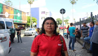 Professora Paulina Almeida, presidente do Sinte-PI.