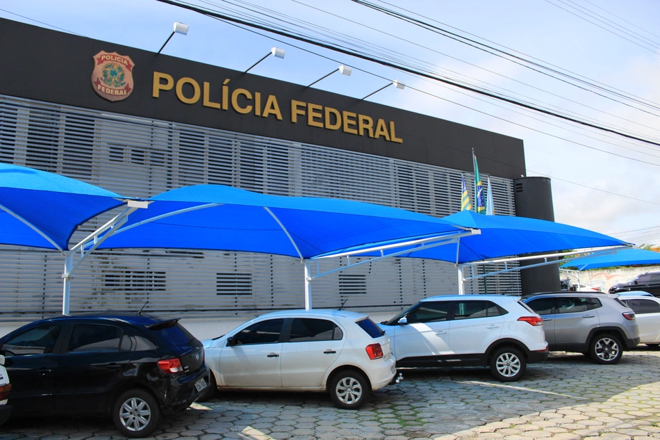 Fachada da Policia Federal