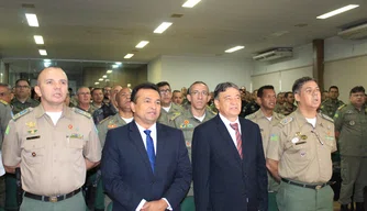 Governador Wellington Dias,Deputado Fabio Abreu e Coronel Lindomar Castilho