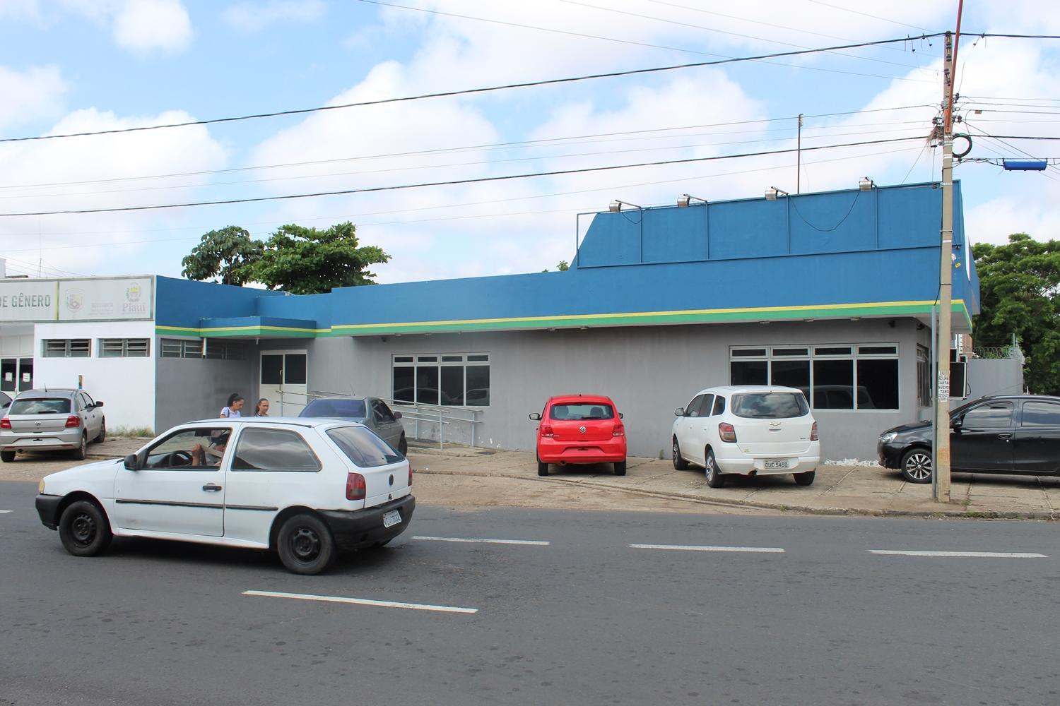 Prédio da Central de Flagrantes de Teresina.