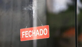 Loja fechada