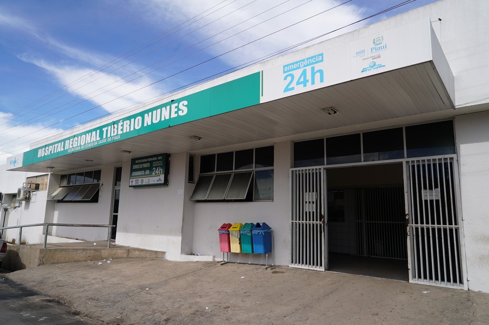 Hospital Regional Tibério Nunes, em Floriano.