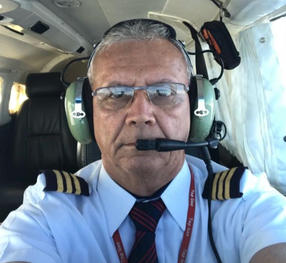 O piloto piauiense Paulo César Magalhães foi uma das vítimas do acidente.