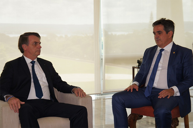 Ciro Nogueira e Jair Bolsonaro.