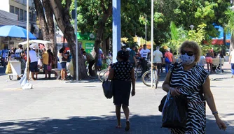 Aglomeração no centro da Cidade