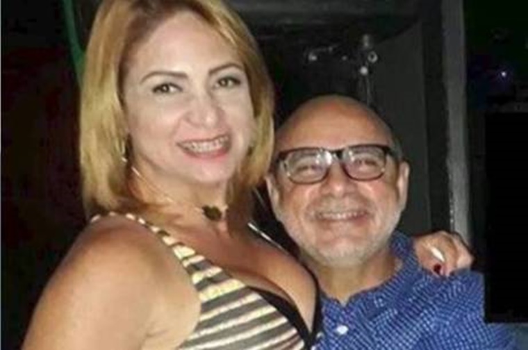 Márcia Aguiar e Fabrício Queiroz