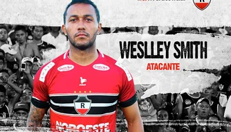 River anuncia a contratação do atacante Weslley Smith