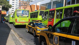 Paralisação dos ônibus