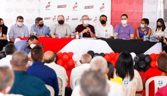 Convenção do PTB para as eleições municipais em Teresina.