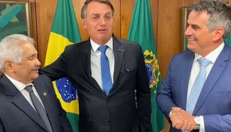 Jair Bolsonaro, Ciro Nogueira e Elmano Ferrér