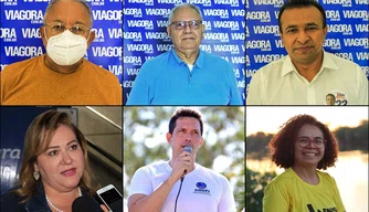 Candidatos à Prefeitura de Teresina nas eleições 2020.