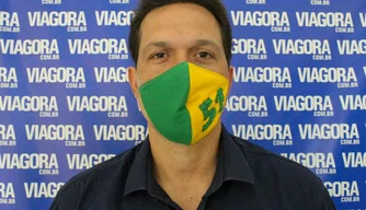 Major Diego, candidato a prefeito de Teresina pelo Patriota.